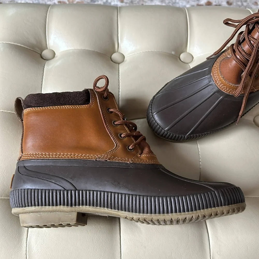 Tommy Hilfiger rain boots, size 10
